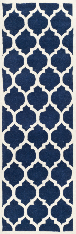 Safavieh Chatham 734 Dark Blue/Ivory Area Rug 