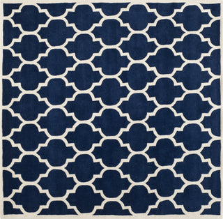 Safavieh Chatham 734 Dark Blue/Ivory Area Rug Square