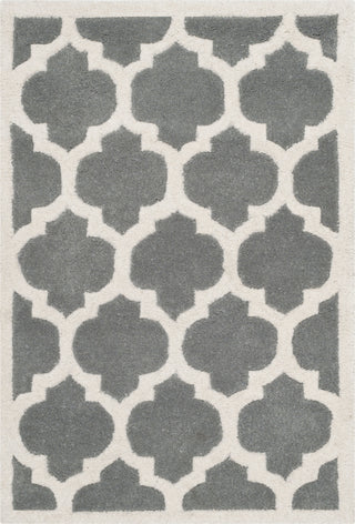 Safavieh Chatham 734 Dark Grey/Ivory Area Rug 