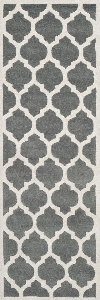 Safavieh Chatham 734 Dark Grey/Ivory Area Rug 