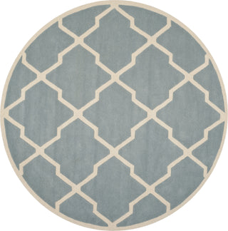 Safavieh Chatham 735 Blue/Ivory Area Rug Round