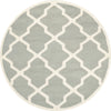Safavieh Chatham 735 Grey/Ivory Area Rug Round