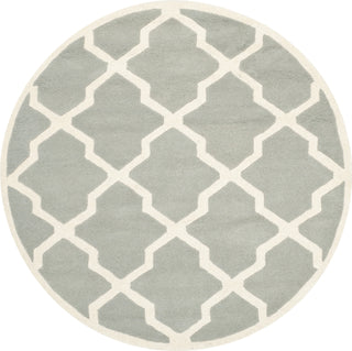 Safavieh Chatham 735 Grey/Ivory Area Rug Round