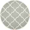 Safavieh Chatham 735 Grey/Ivory Area Rug Round
