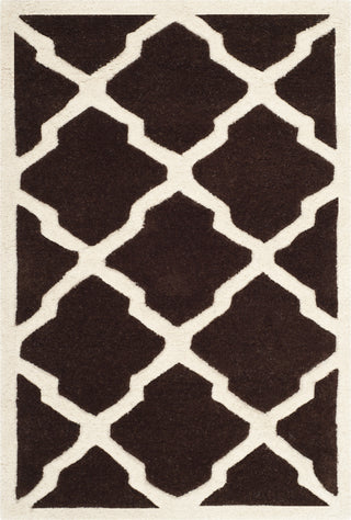 Safavieh Chatham 735 Dark Brown/Ivory Area Rug 