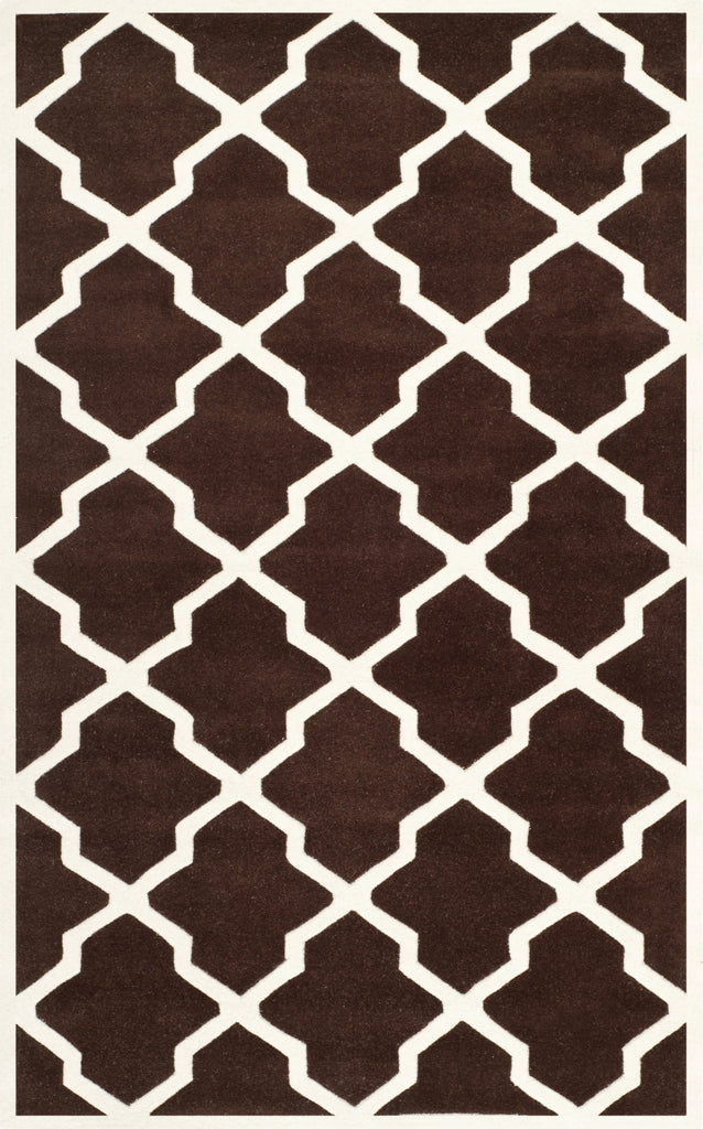 Safavieh Chatham 735 Dark Brown/Ivory Area Rug main image