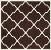 Safavieh Chatham 735 Dark Brown/Ivory Area Rug Square