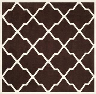 Safavieh Chatham 735 Dark Brown/Ivory Area Rug Square