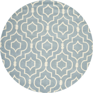 Safavieh Chatham 736 Blue/Ivory Area Rug Round