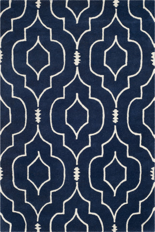 Safavieh Chatham 736 Dark Blue/Ivory Area Rug main image