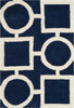 Safavieh Chatham 737 Dark Blue/Ivory Area Rug 