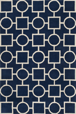 Safavieh Chatham 737 Dark Blue/Ivory Area Rug Main