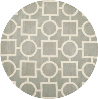 Safavieh Chatham 737 Grey/Ivory Area Rug Round