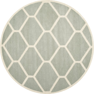 Safavieh Chatham 738 Grey/Ivory Area Rug Round