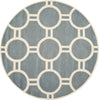 Safavieh Chatham 739 Blue/Ivory Area Rug Round
