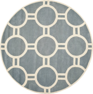 Safavieh Chatham 739 Blue/Ivory Area Rug Round