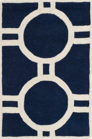 Safavieh Chatham 739 Dark Blue/Ivory Area Rug 