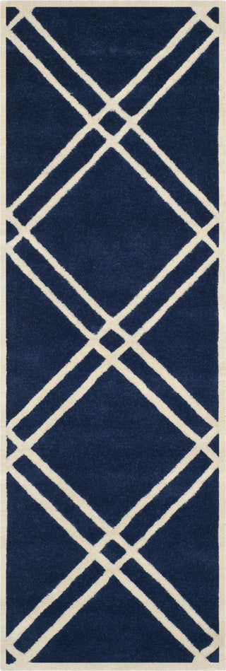 Safavieh Chatham 740 Dark Blue/Ivory Area Rug 