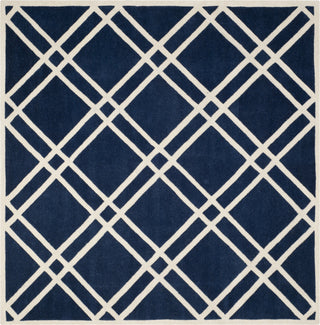 Safavieh Chatham 740 Dark Blue/Ivory Area Rug Square