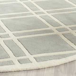 Safavieh Chatham 740 Grey/Ivory Area Rug Detail