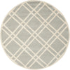Safavieh Chatham 740 Grey/Ivory Area Rug Round
