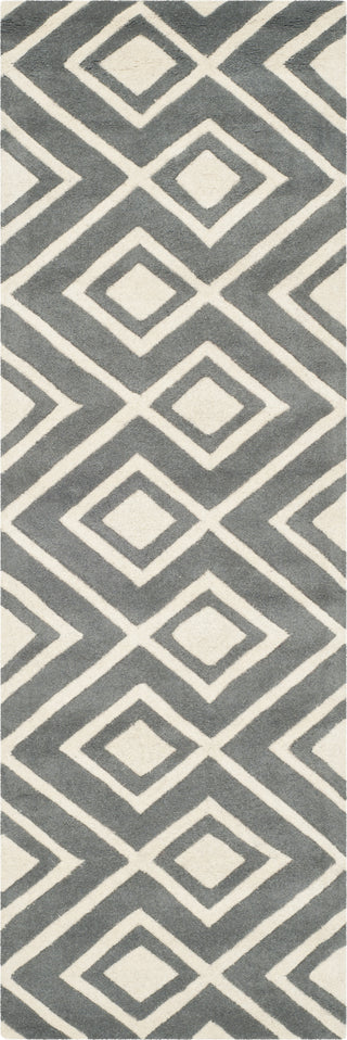 Safavieh Chatham 742 Dark Grey/Ivory Area Rug 