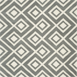 Safavieh Chatham 742 Dark Grey/Ivory Area Rug Square