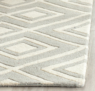 Safavieh Chatham 742 Grey/Ivory Area Rug Detail