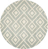 Safavieh Chatham 742 Grey/Ivory Area Rug Round