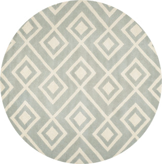 Safavieh Chatham 742 Grey/Ivory Area Rug Round