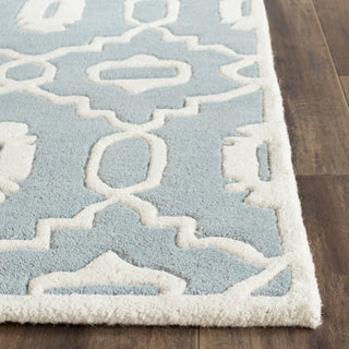 Safavieh Chatham 745 Blue/Ivory Area Rug Detail