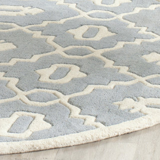 Safavieh Chatham 745 Blue/Ivory Area Rug Detail