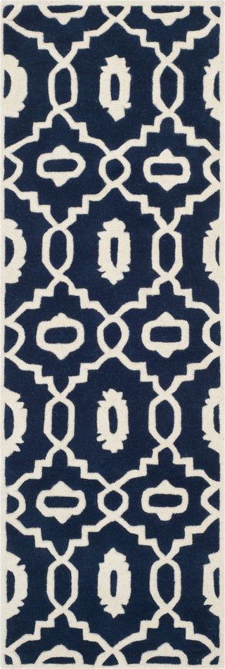 Safavieh Chatham 745 Dark Blue/Ivory Area Rug 