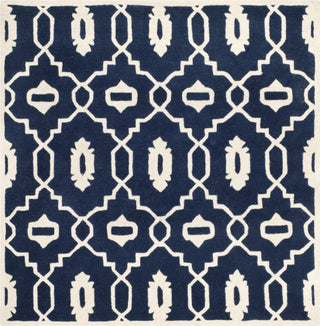 Safavieh Chatham 745 Dark Blue/Ivory Area Rug Square