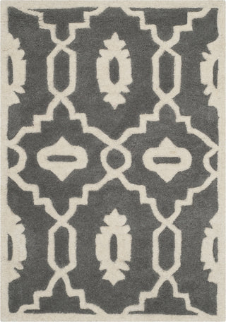 Safavieh Chatham 745 Dark Grey/Ivory Area Rug 