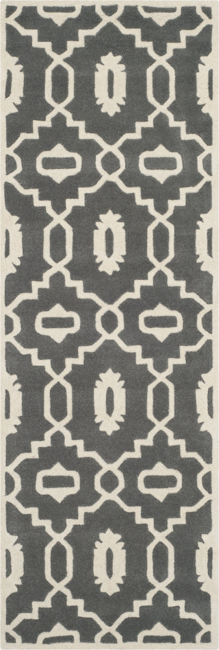 Safavieh Chatham 745 Dark Grey/Ivory Area Rug 