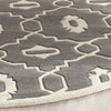 Safavieh Chatham 745 Dark Grey/Ivory Area Rug Detail