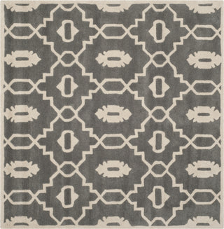 Safavieh Chatham 745 Dark Grey/Ivory Area Rug Square