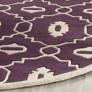 Safavieh Chatham 745 Purple/Ivory Area Rug Detail