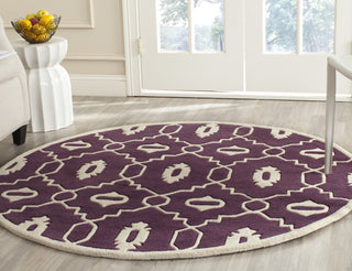 Safavieh Chatham 745 Purple/Ivory Area Rug Room Scene