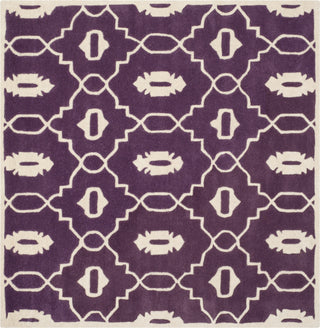 Safavieh Chatham 745 Purple/Ivory Area Rug Square