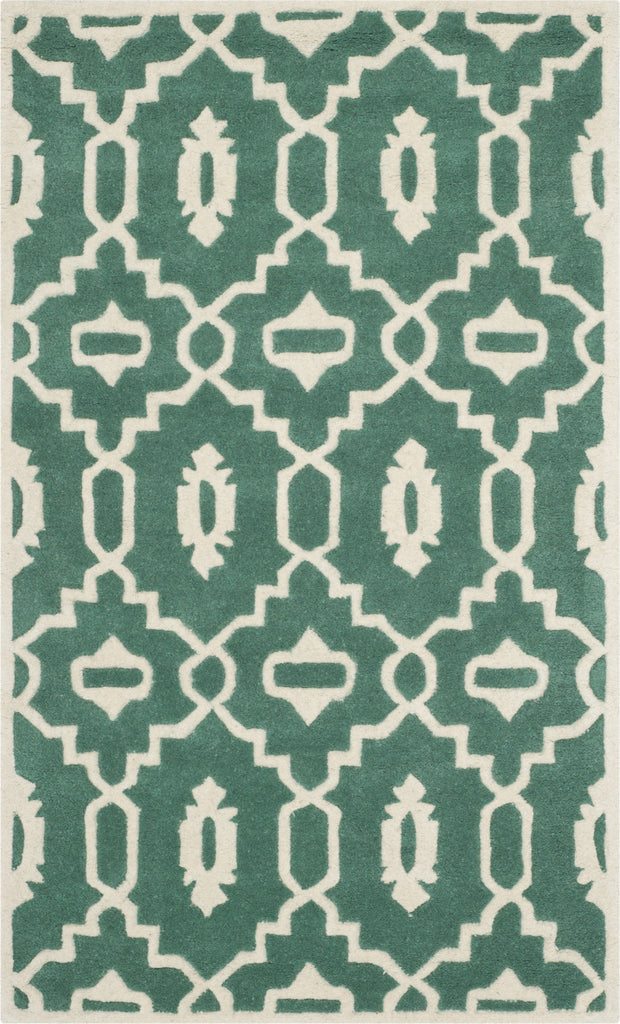 Safavieh Chatham 745 Teal/Ivory Area Rug main image