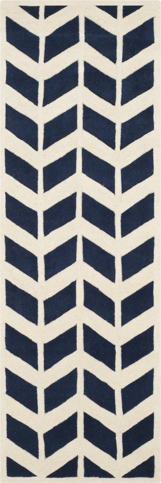 Safavieh Chatham 746 Dark Blue/Ivory Area Rug 