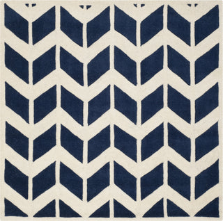 Safavieh Chatham 746 Dark Blue/Ivory Area Rug Square