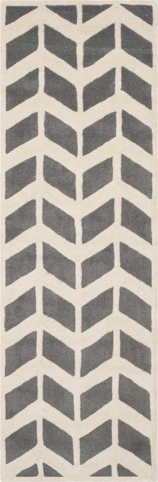 Safavieh Chatham 746 Dark Grey/Ivory Area Rug 