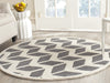 Safavieh Chatham 746 Dark Grey/Ivory Area Rug Room Scene