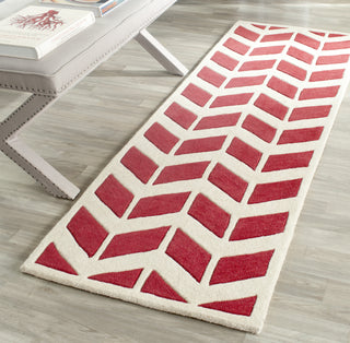 Safavieh Chatham 746 Red/Ivory Area Rug Room Scene