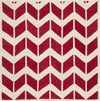 Safavieh Chatham 746 Red/Ivory Area Rug Square