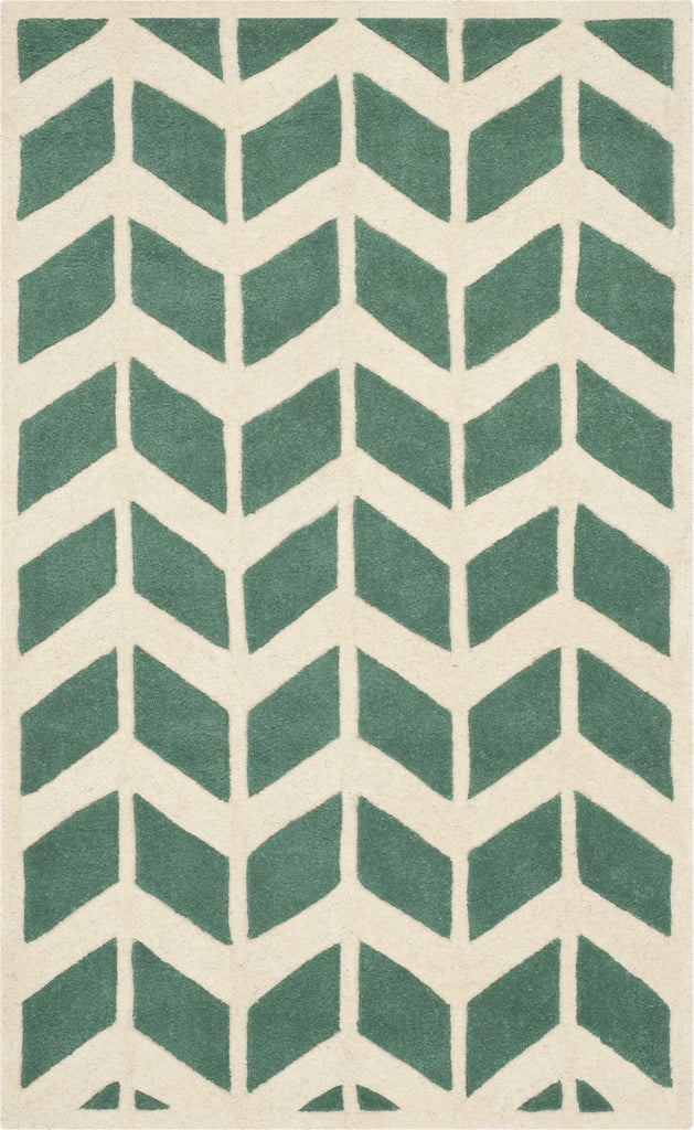 Safavieh Chatham 746 Teal/Ivory Area Rug main image