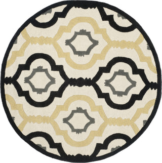 Safavieh Chatham 747 Ivory/Multi Area Rug Round